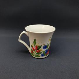 Винтажная чашка, полонная ,фарфор деколь 300 мл, Россия