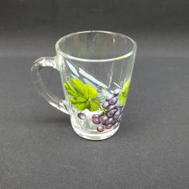 Винтажная стеклянная чашка, 300 мл, СССР