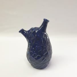 Винтажный графин штоф , керамика кобальт, 0.75 л ,СССР