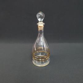 Винтажный штоф графин, стекло золочение 0.6 л, СССР