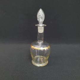 Винтажный штоф графин, стекло золочение 0.6 л, СССР