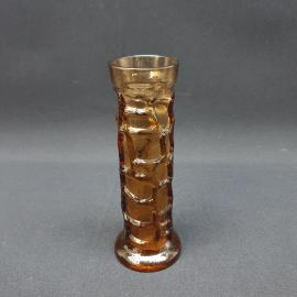 Винтажная ваза , стекло, высота 17 см, винтаж СССР