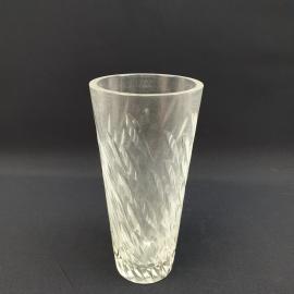 Винтажная ваза , хрусталь,кракелюр, высота 23 см, винтаж СССР