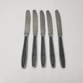 Набор столовых ножей, 5 шт, нержавейка, СССР