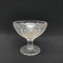 Антикварная креманка на ножке Мальцов, хрусталь, 200 мл.