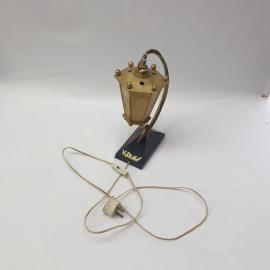 Винтажный светильник на одну лампу, Крым, пластик, металл. следы времени, рабочий. СССР