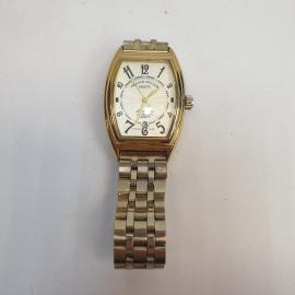 Часы мужские наручные FRANK MILLER,механические,с металлическим браслетом,рабочие. Швейцария