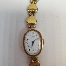 Часы женские наручные Луч, c браслетом, кварцевые, рабочие. Белоруссия