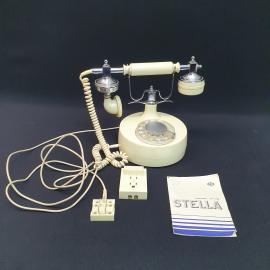 Винтажный домашний телефон Stella, работоспособность неизвестна,незначительные дефекты. СССР