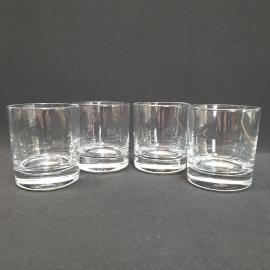 Винтажный набор стаканов 4 шт 300 мл, стекло, Турция.