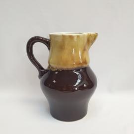 Винтажный кувшин 1300 мл, обливная керамика, СССР.