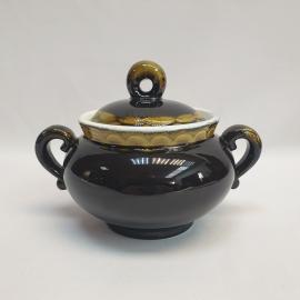 Винтажная сахарница 500 мл, ЗИК Конакова, фаянс, СССР.