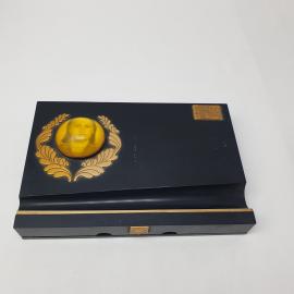 Винтажная шкатулка для письменных приборов 14х21,Тула,8 Марта, Фото, карболит.СССР