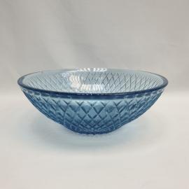 Винтажный салатник 550 мл, цветное стекло, СССР.