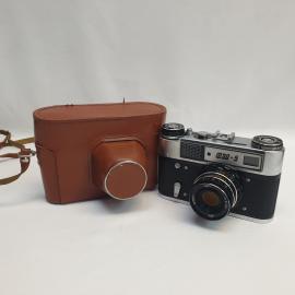 Винтажный фотоаппарат Фэд 5, работоспособность неизвестна, СССР.