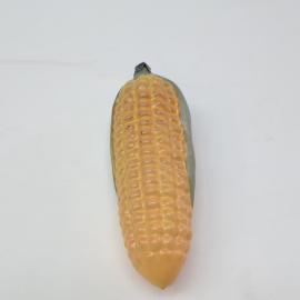 Винтажная елочная игрушка Кукуруза 13х4 см, стекло, роспись, СССР.