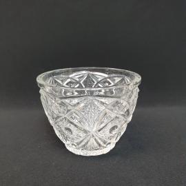 Винтажный салатник 750 мл, хрусталь, СССР.