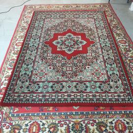 Винтажный ковер 220х150 см, шерсть, СССР.