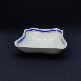 Винтажный салатник , ЗИК Конакова- старое клеймо, фаянс, деколь,позолота, Винтаж, СССР.