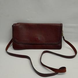 Женская сумка 25х13 см из натуральной кожи, дефекты см. фото, СССР.