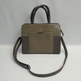 Винтажная женская сумка 30х12х24 см, замкожа, с обратной стороны дефект см. фото.