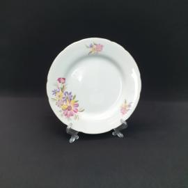 Винтажная десертная тарелка Yamatsy, фарфор деколь золочение 17 см, Япония