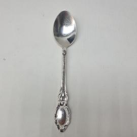 Винтажная чайная ложка Зеркало, мельхиор. СССР