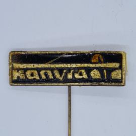 Значок СССР канура с лодкой и солнцем над водой, редкий коллекционный, советский и винтажный