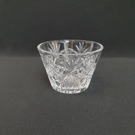 Винтажный салатник ваза, хрусталь 15 см, СССР