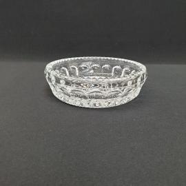 Винтажная ваза конфетница, хрусталь 16 см, СССР