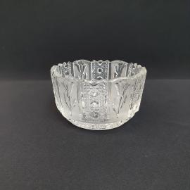 Винтажный салатник ваза Колокольчик, хрусталь 14 см, СССР