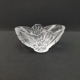 Винтажный салатник ваза, хрусталь 17х10 см, СССР