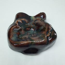 Панно кашпо керамическое СССР. Редкое, экспериментальный образец.Кувшин.Орловский завод керамики