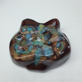 Панно кашпо керамическое СССР. Редкое, экспериментальный образец.Кувшин.Орловский завод керамики