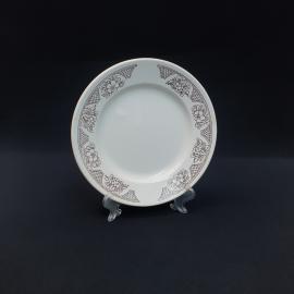 Винтажная десертная тарелка Каноково, фаянс 17 см, СССР