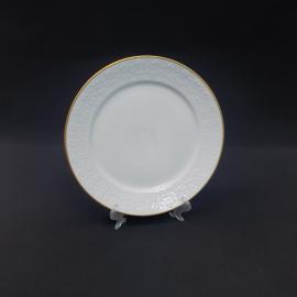 Винтажная десертная тарелка Freiberger, фарфор 19 см, Германия СССР периода