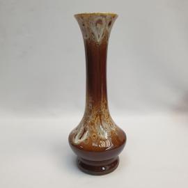 Винтажная ваза для цветов 22 см, керамика, СССР.