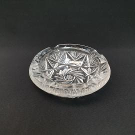 Винтажная пепельница 14 см, хрусталь, СССР.