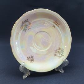 Винтажное чайное кофейное блюдце Kahla, фарфор 145 мм, ГДР