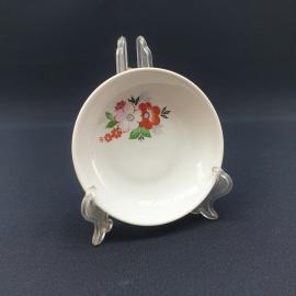 Винтажное блюдце вареньица Дулево, фарфор 95 мм, СССР