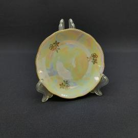 Винтажное блюдце вареньица Kahla GDR, фарфор 11 см, ГДР периода СССР