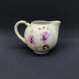 Винтажный молочник сливочник ЛФЗ, фарфор 250 мл, СССР