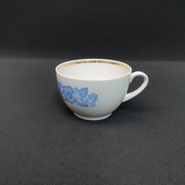 Винтажная чайная чашка кружка Пролетарий, фарфор 220 мл, СССР