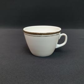 Винтажная чайная чашка кружка пролетарий, фарфор 200 мл, СССР