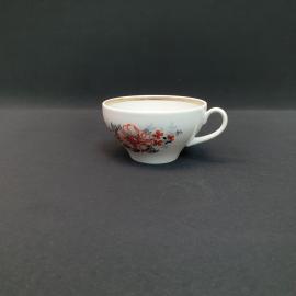 Винтажная чайная чашка кружка Дулево, фарфор 175 мл, СССР