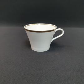 Винтажная чайная чашка кружка Пролетарий, фарфор 200 мл, СССР