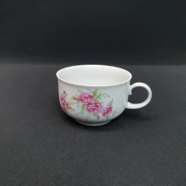 Винтажная чайная чашка кружка Дулево, фарфор 220 мл, СССР