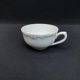 Винтажная чайная чашка кружка Дулево 1953 г, фарфор 250 мл, СССР