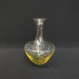 Винтажный штоф без пробки 650 мл цветное стекло СССР