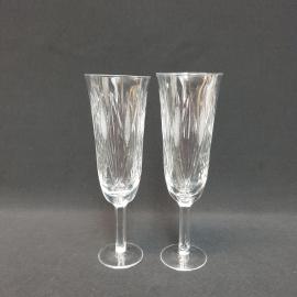 Винтажных бара бокалов 18 см хрусталь ручная резка 130 см СССР